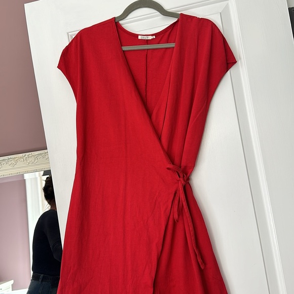 Odin & Ivy Cotton Wrap Jumpsuit - Picture 2 of 2